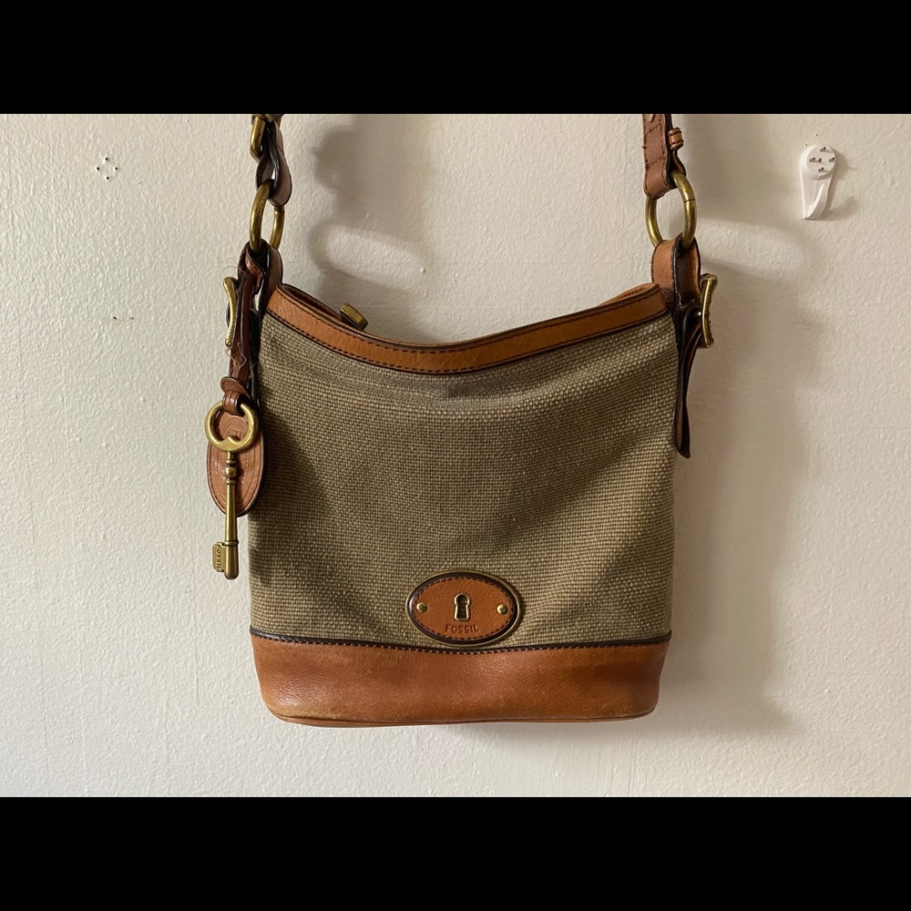 Lock & Key Fossil Bag